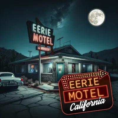 Eerie Motel, California poster1