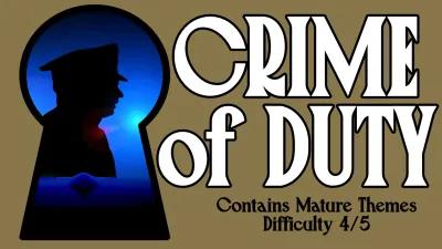 Crime Of Duty poster2