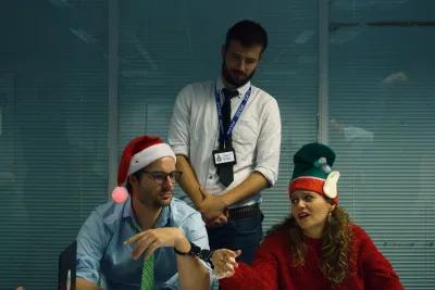 Death at the Office Christmas Party poster1